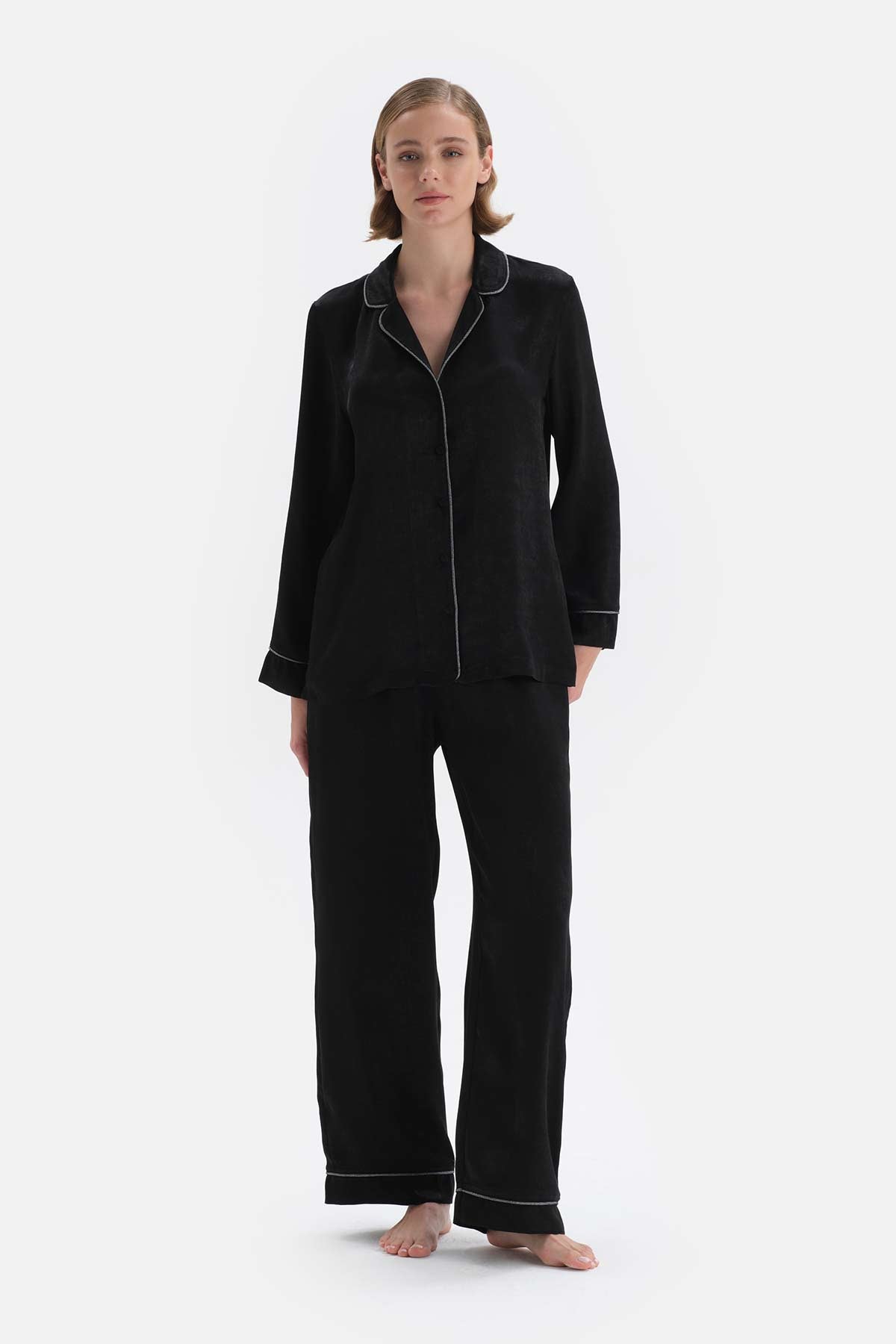 BLACK PYJAMA SET