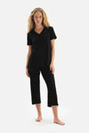 BLACK PYJAMA SET
