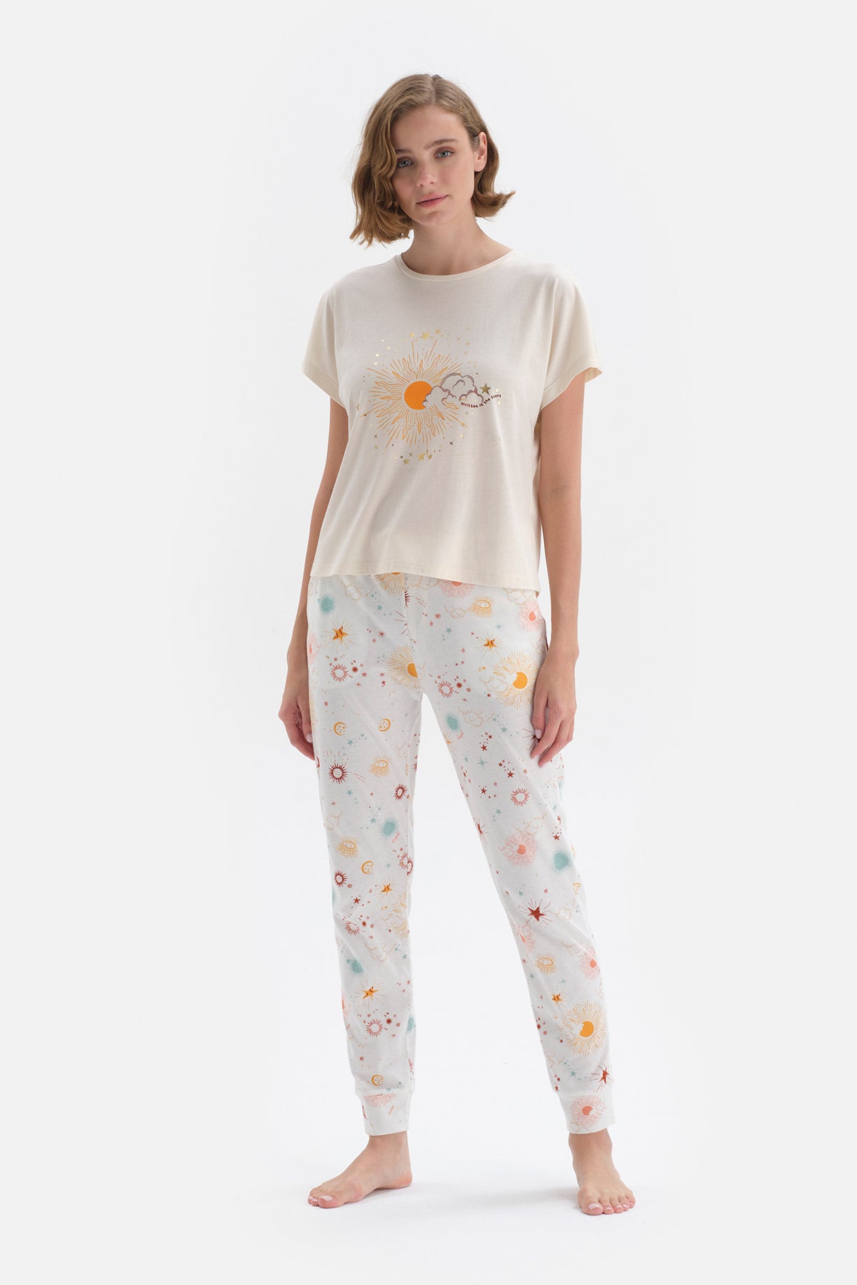 OFF WHITE PYJAMA SET
