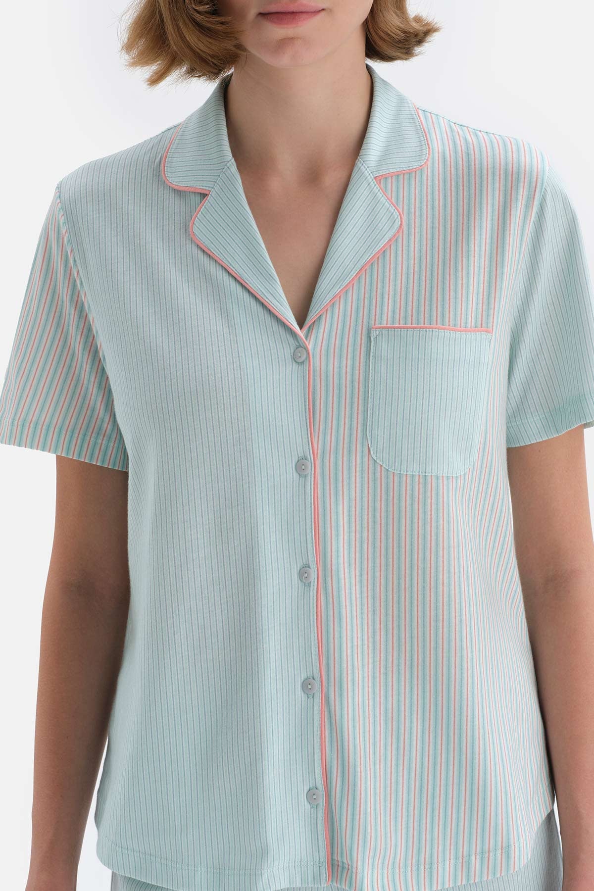 TURQUOISE PYJAMA SET