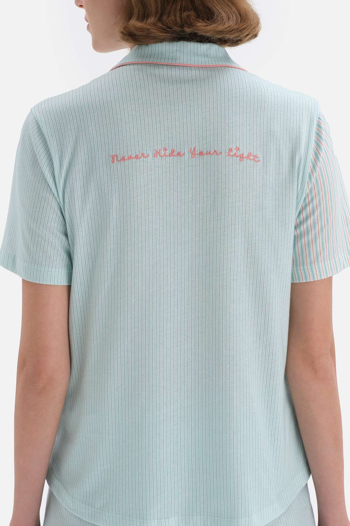 TURQUOISE PYJAMA SET