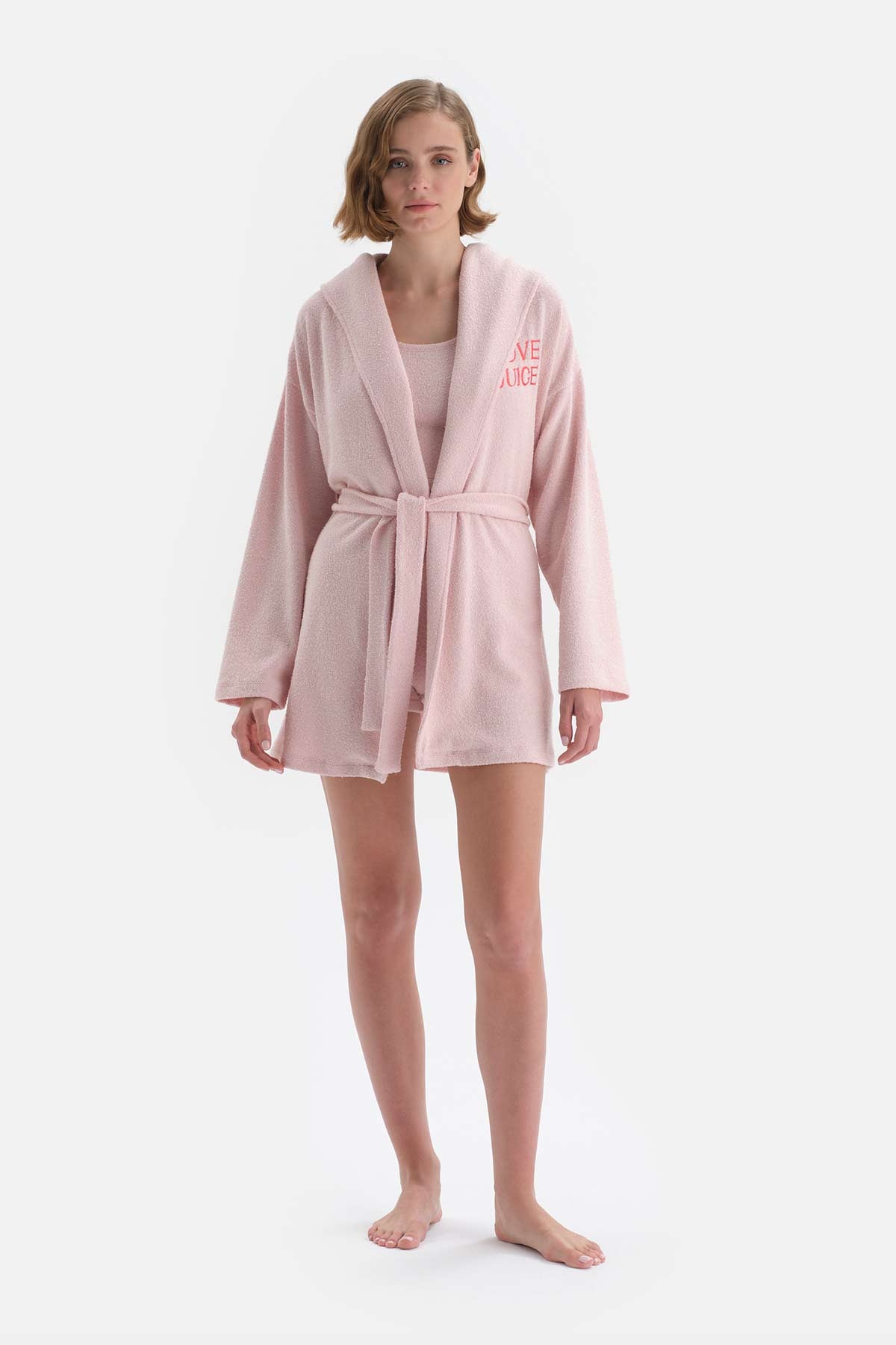 SOFT PINK ROBE