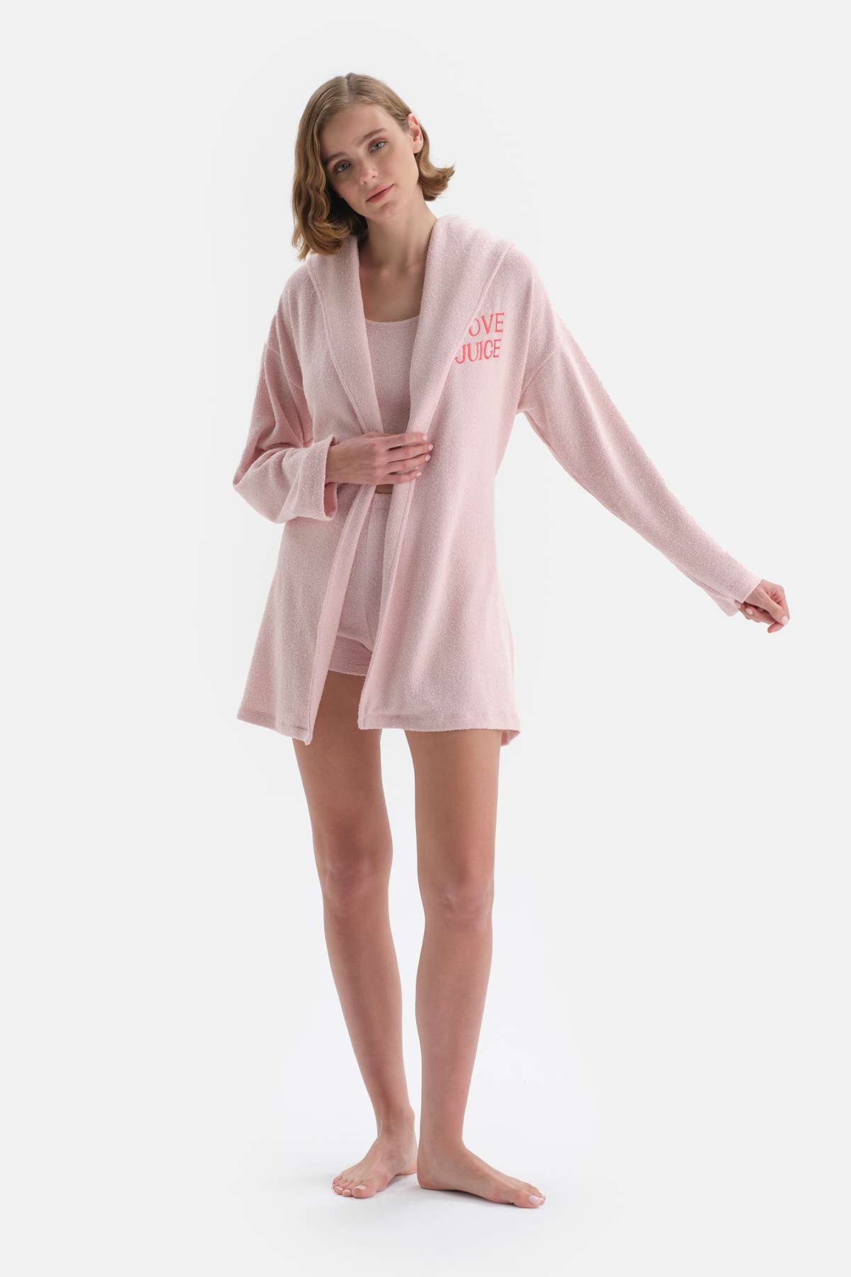 SOFT PINK ROBE