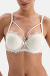 WHITE BRA