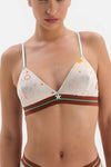 PRINTED BRA
