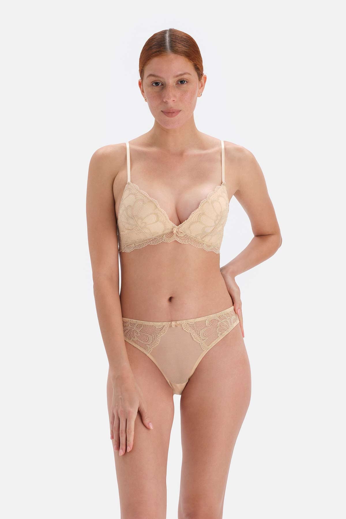 BEIGE BRA