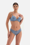 BLUE BRA