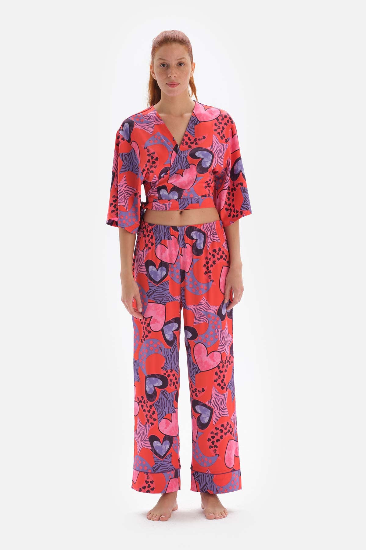 POMEGRANATE TROUSERS
