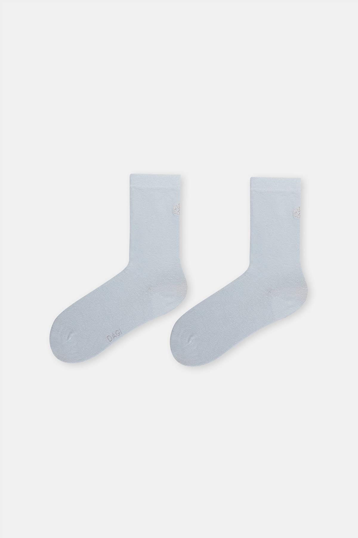 LIGHT BLUE SOCKS