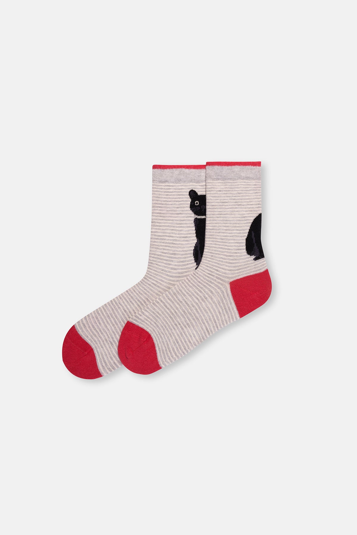 GREY MELANGE SOCKS