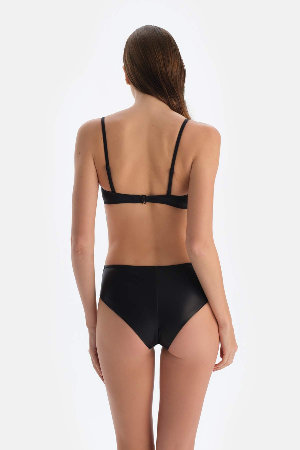 Siyah Normal Bel Brazilian Bikini Altı