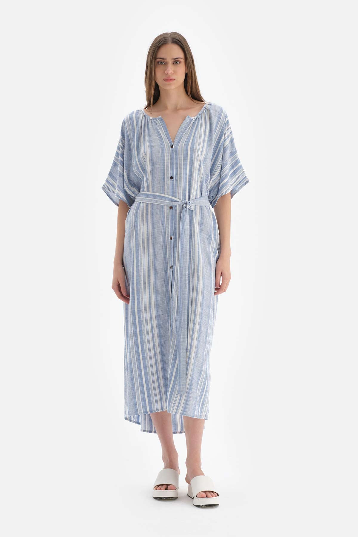 BLUE - WHITE DRESS