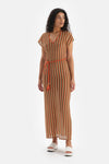 ORANGE - GREEN DRESS