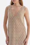 ECRU DRESS