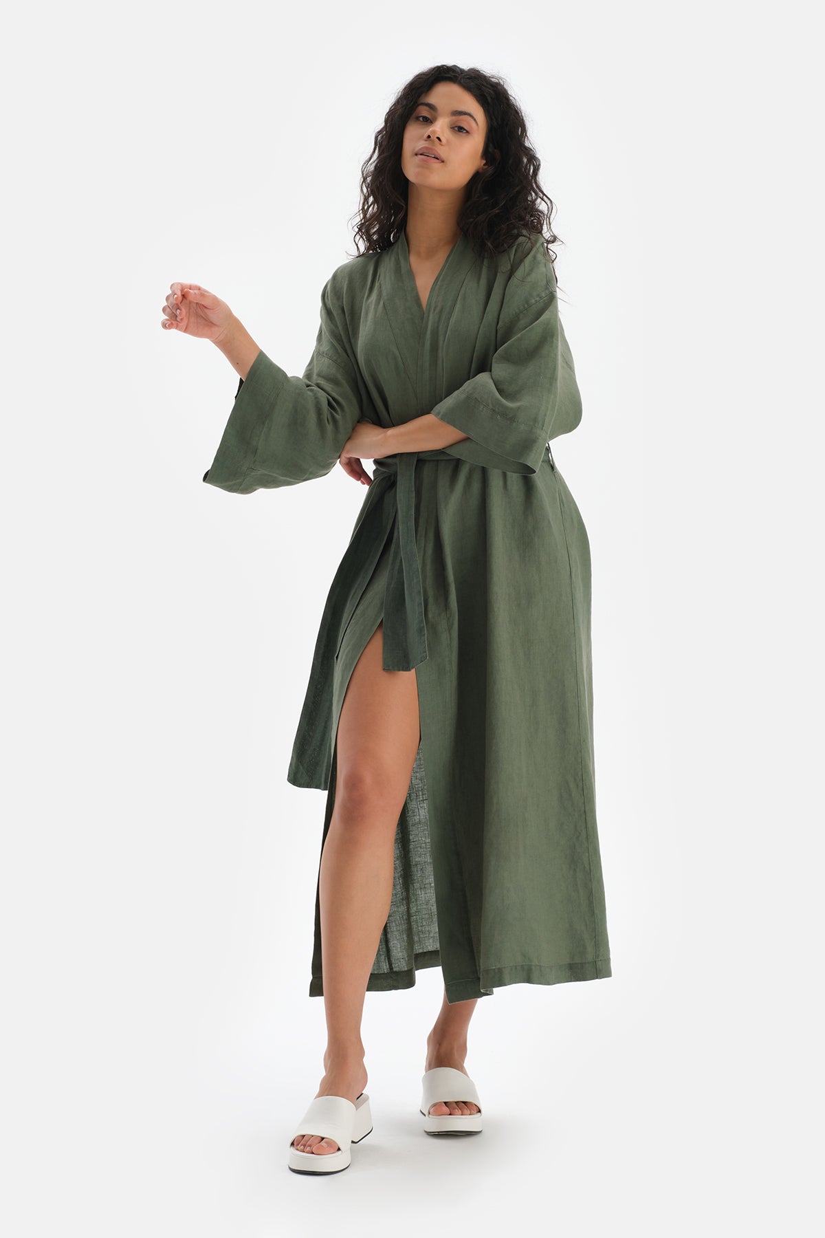 GREEN KIMONO