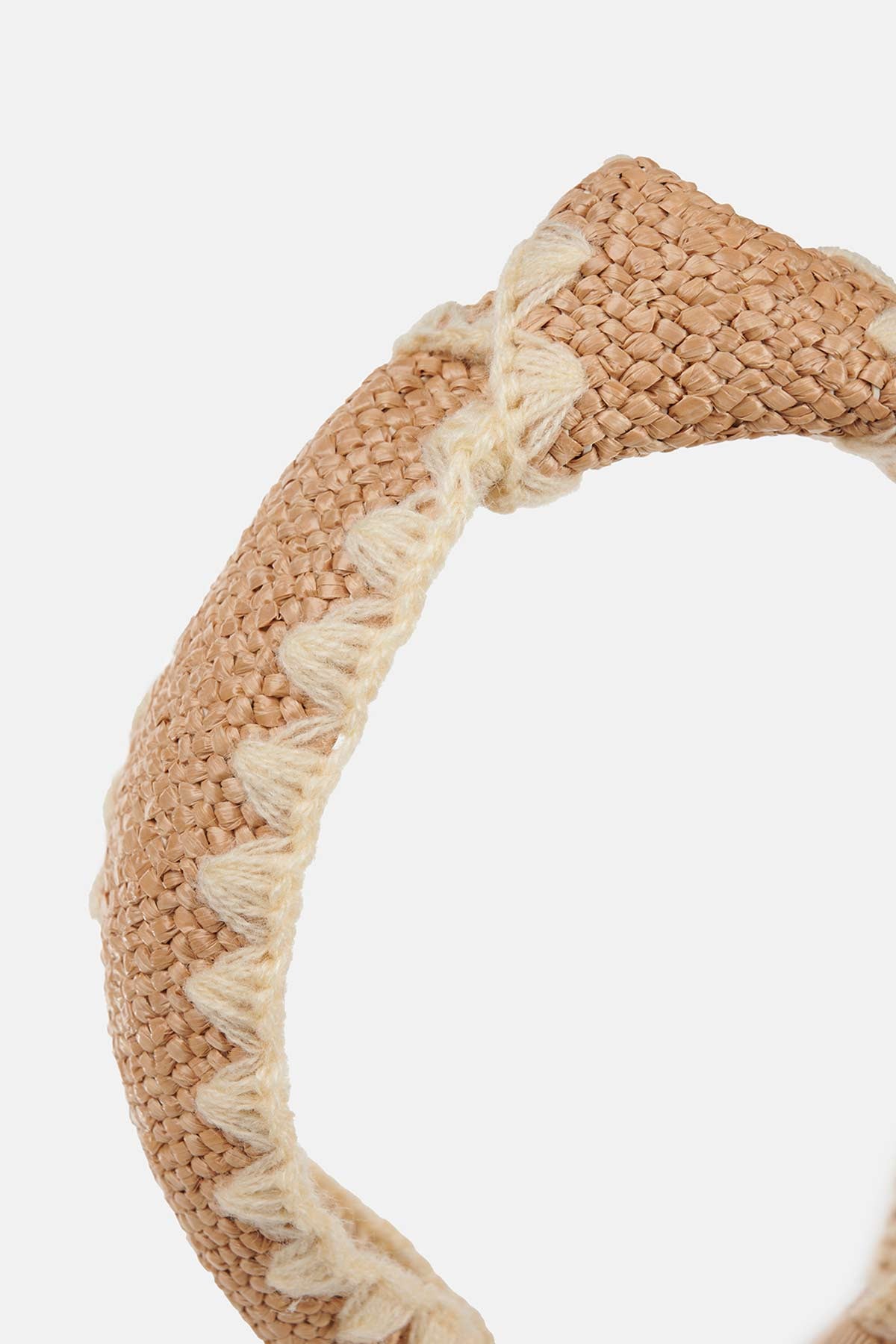 Sarı Kadın Hasır Taç Çiçek