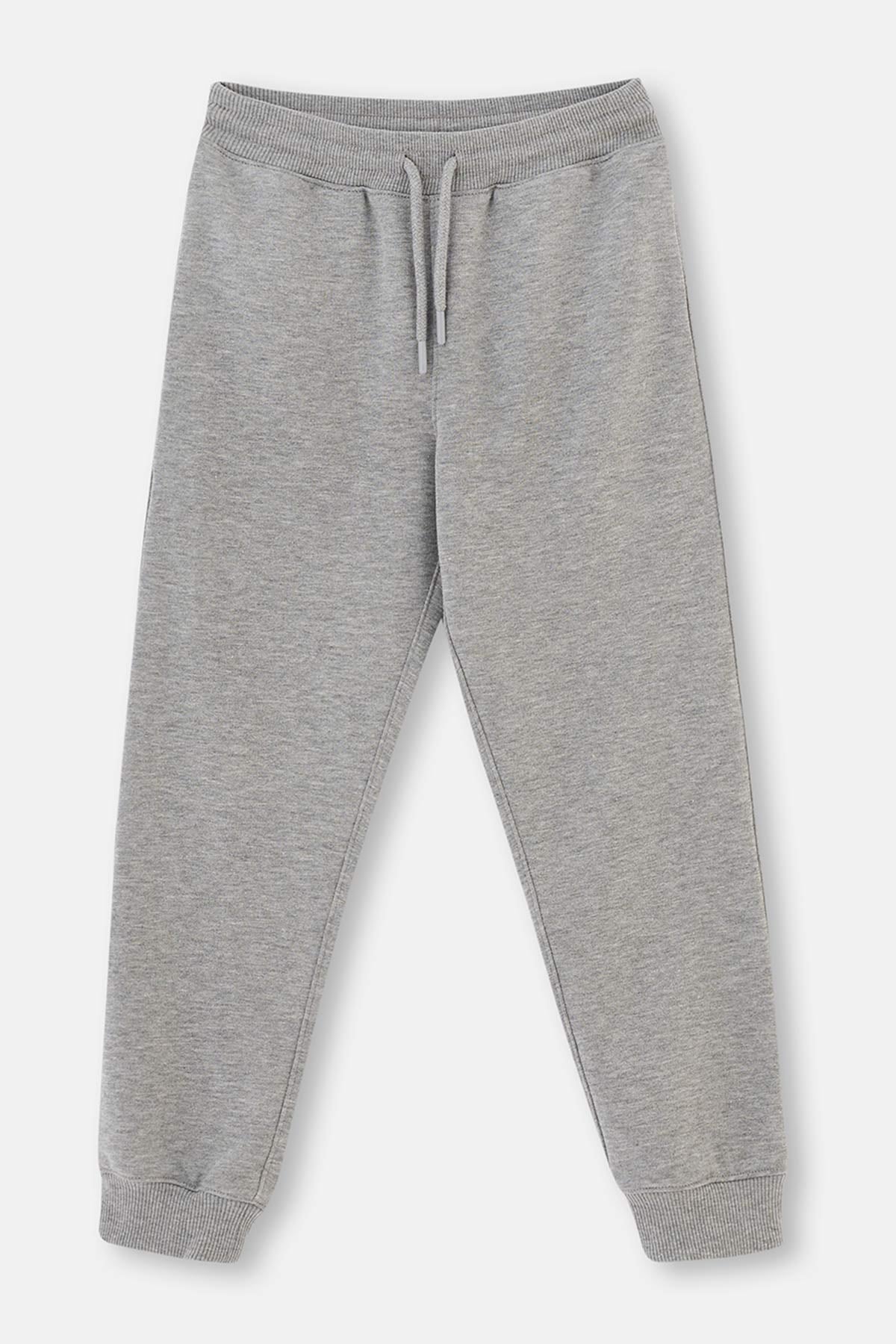 Grey Melange BASIC UNISEX SWEATPANTS