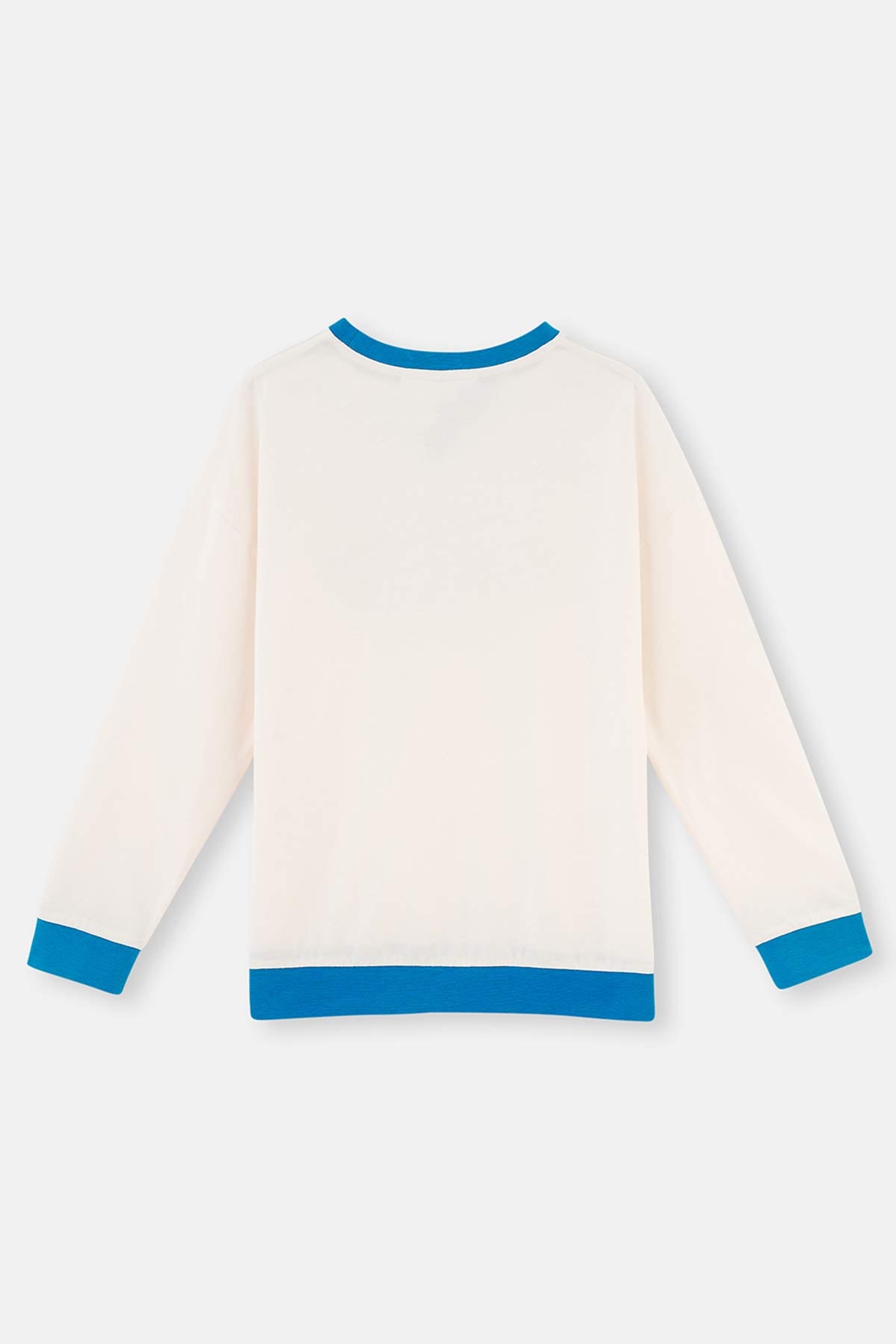 Ecru MICKEY MOUSE LICENSED LONG SLEEVE KNITTED PAJAMAS SUIT