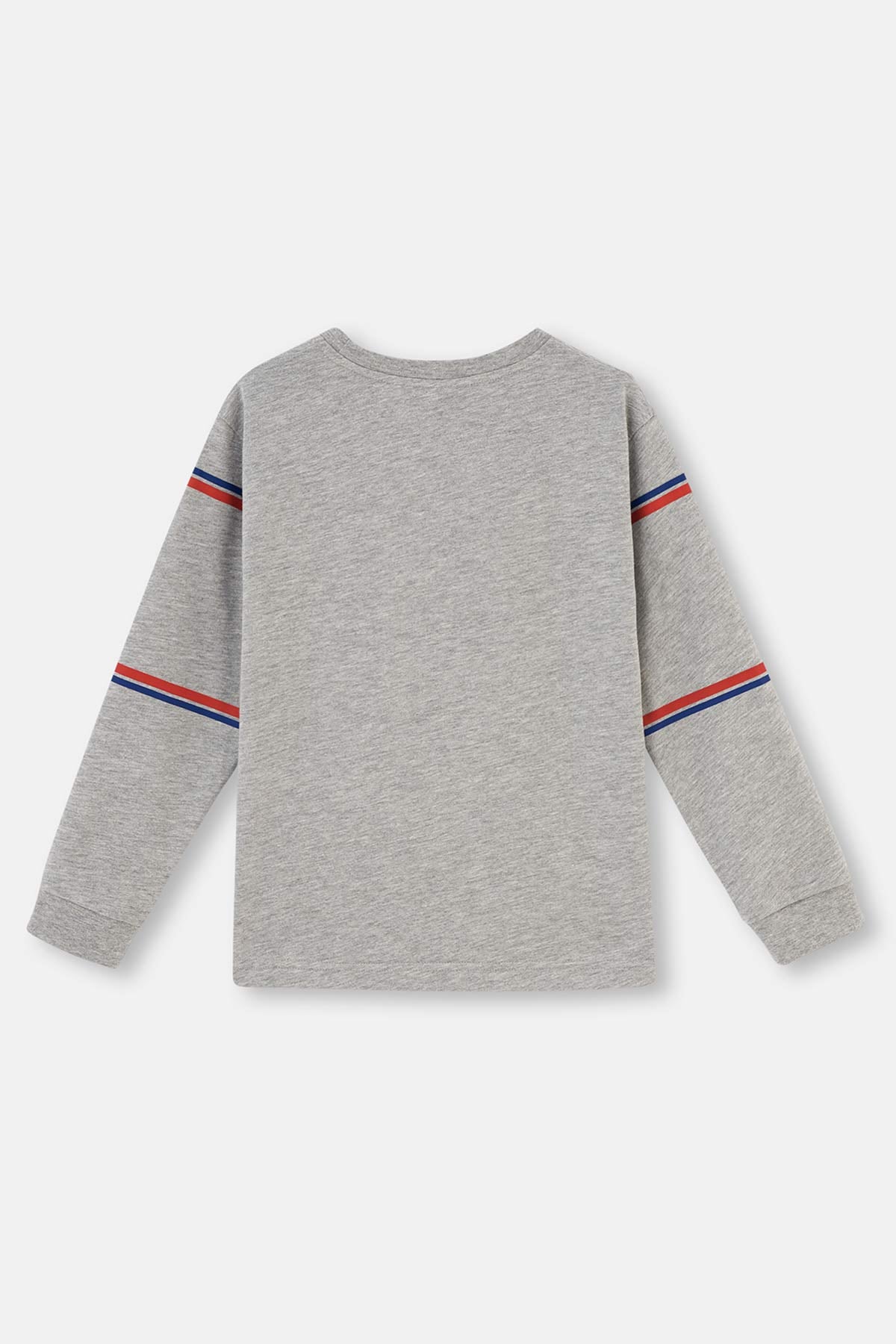 Grey Melange MICKEY MOUSE LICENSED CREW-NECK LONG SLEEVE PAJAMAS SUIT