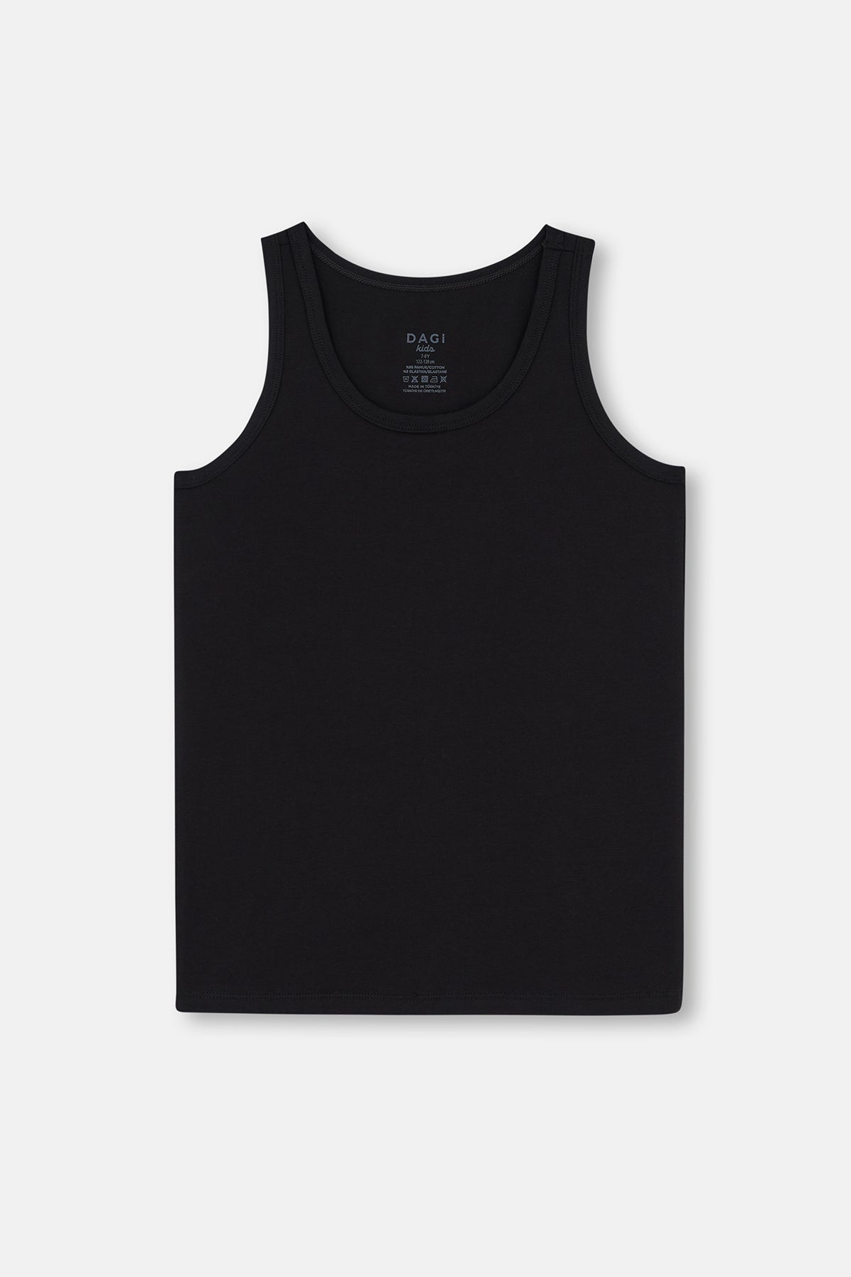 White-Black 2 PACK BOY COTTON ATHLETTE