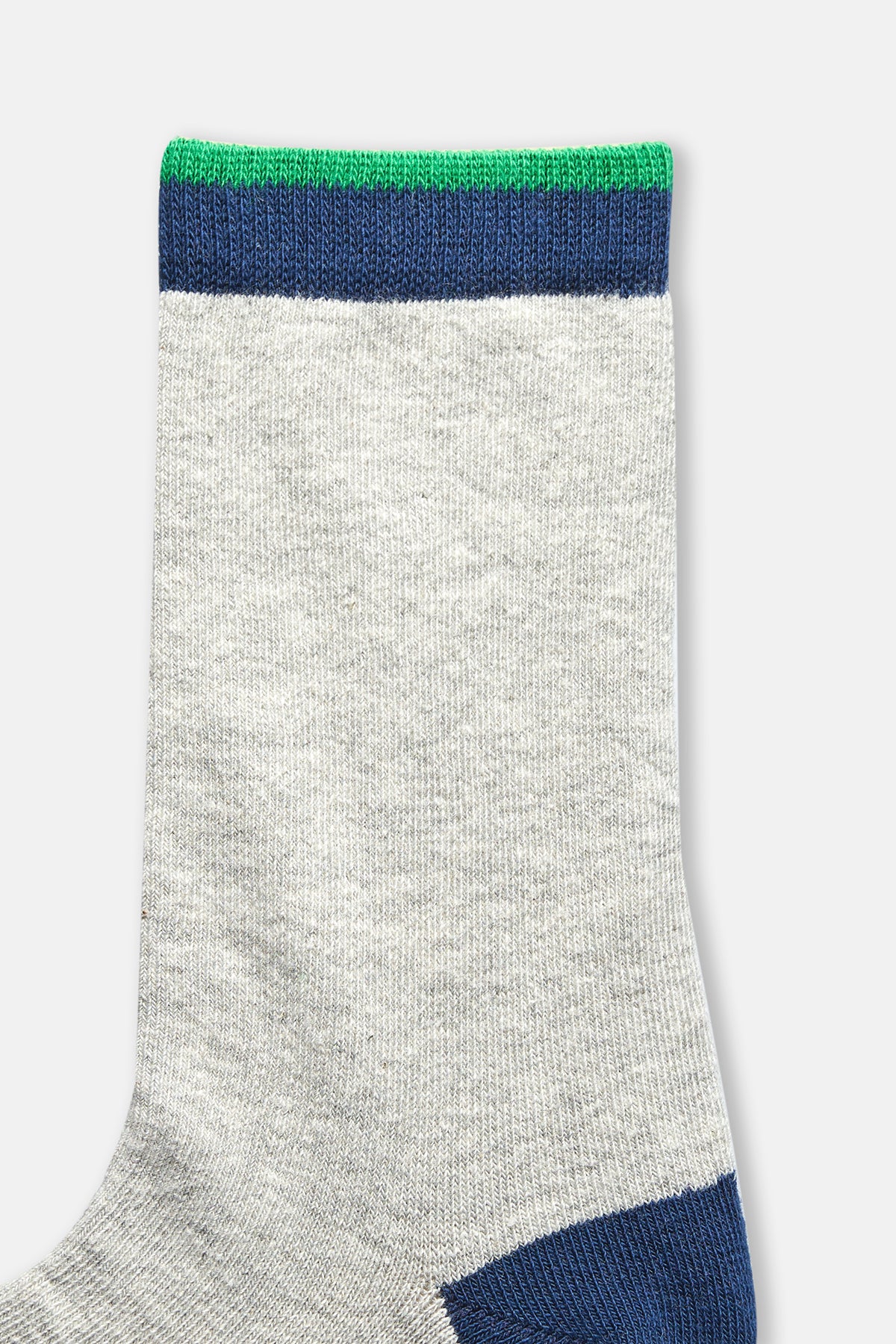 Grey Melange-Navy SOCKS