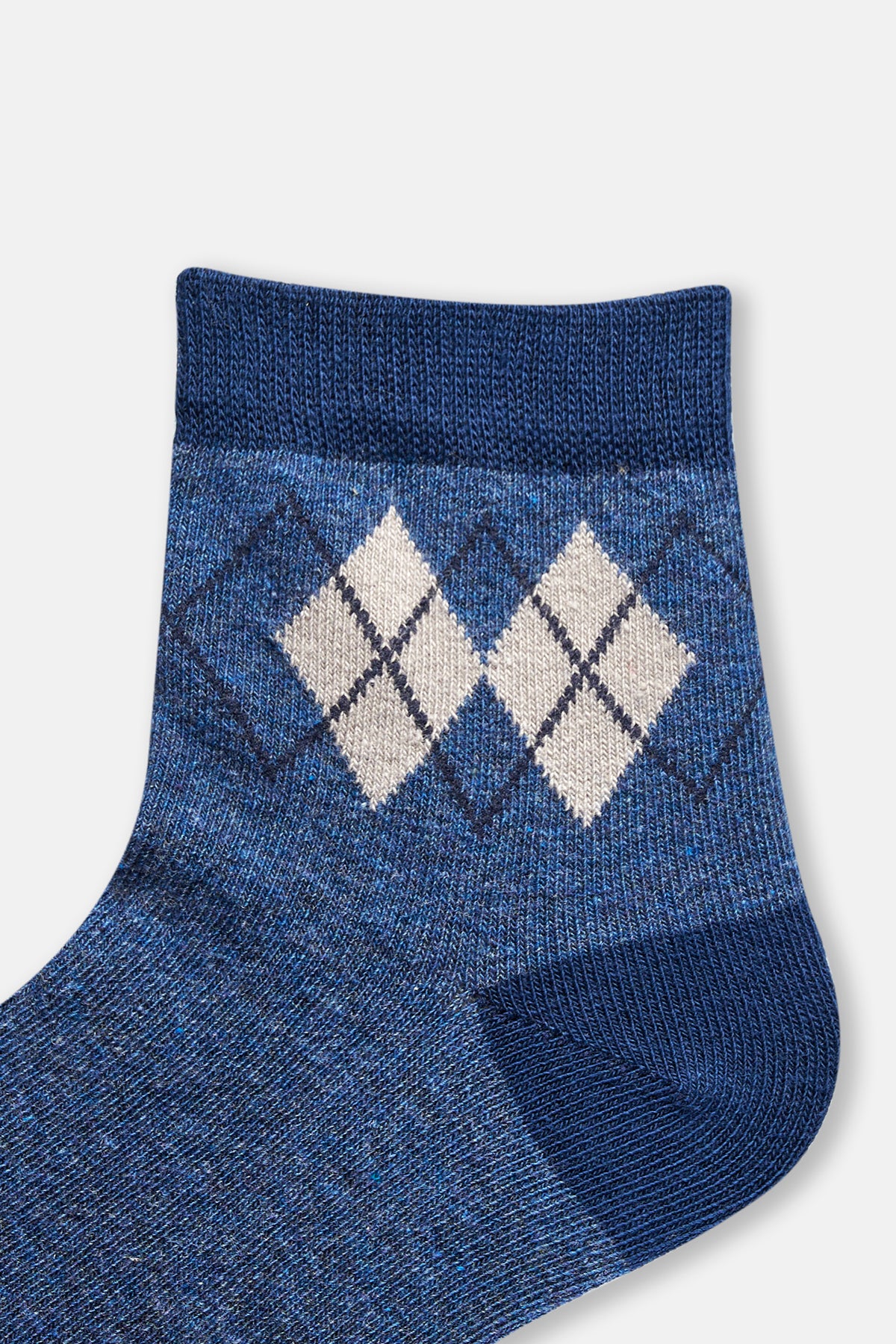 Grey Melange-Navy SOCKS
