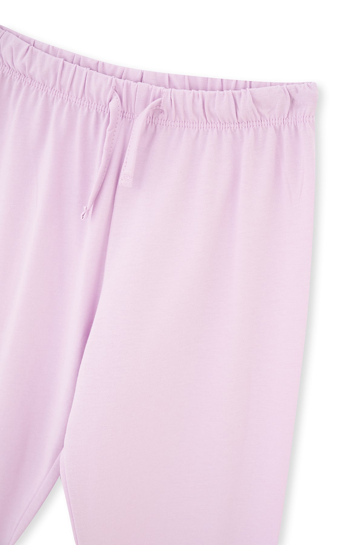 Lila Baskı Detaylı Uzun Kollu Pijama Takımı
