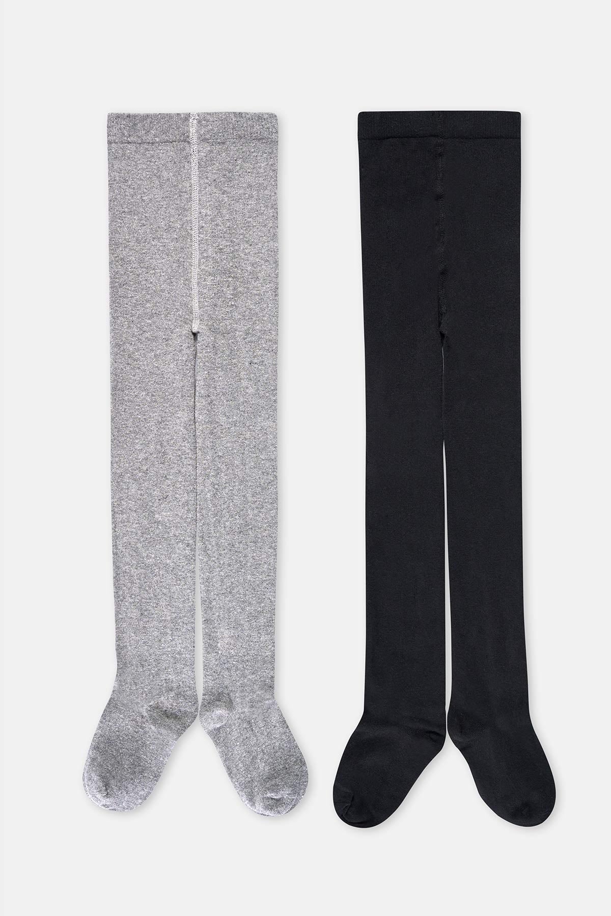 Grey Melange-Black SOCKS