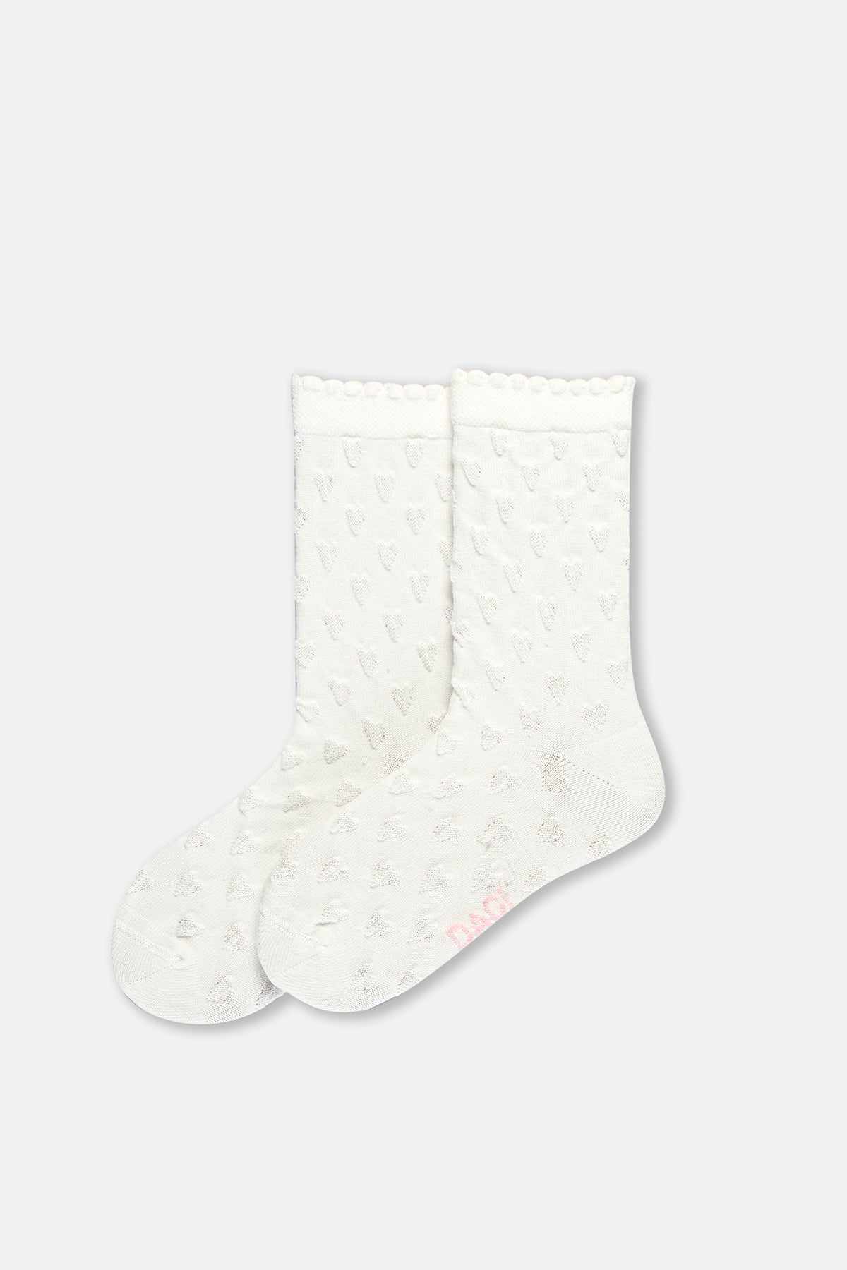 Ecru-Pink SOCKS