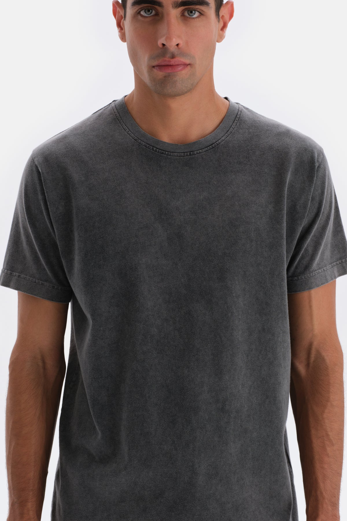 Smoke SHORT SLEEVE WASHED T-SHIRT