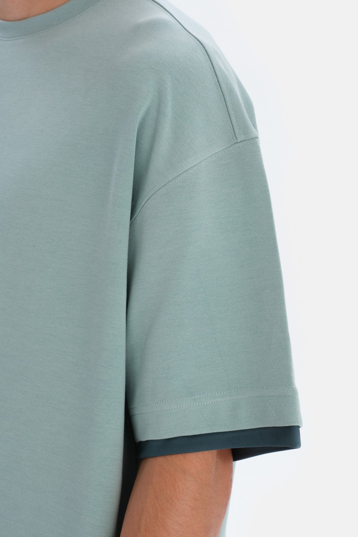 Mint Yeşili Dagi Active Mint i Garnili Spor T-Shirt