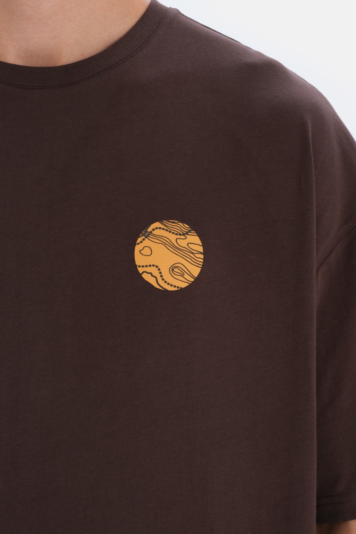 Dark Brown T-SHIRT