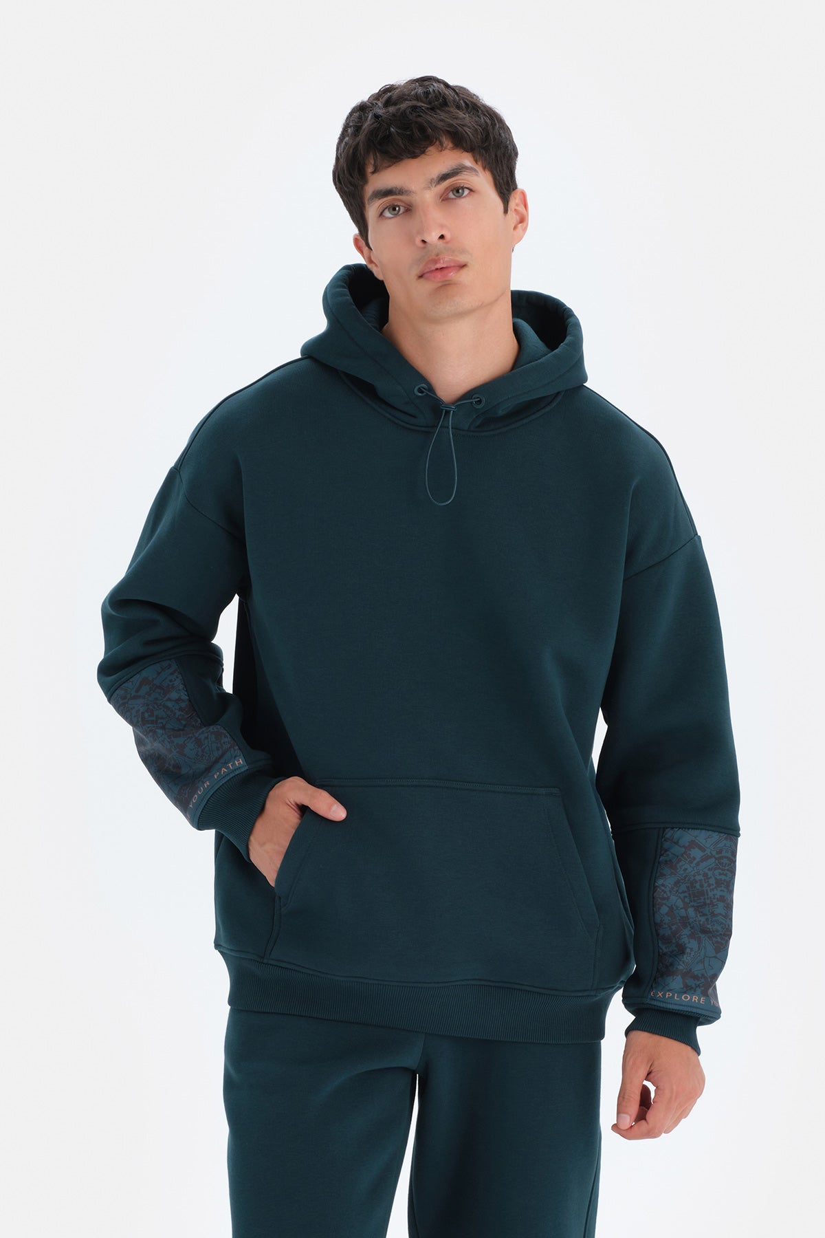 Dark Green SWEATSHIRT
