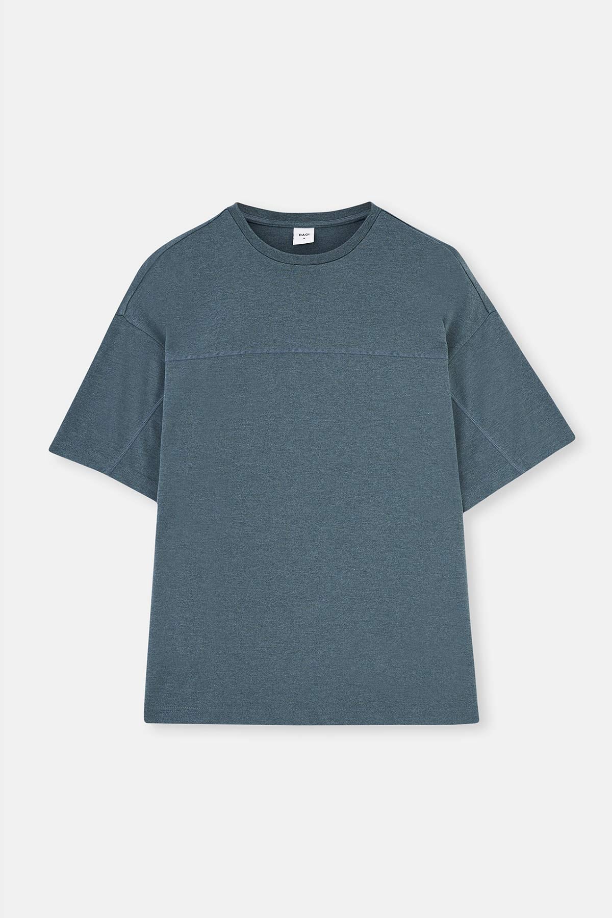 Indigo CREW-NECK OVERSIZE EVERFRESH T-SHIRT