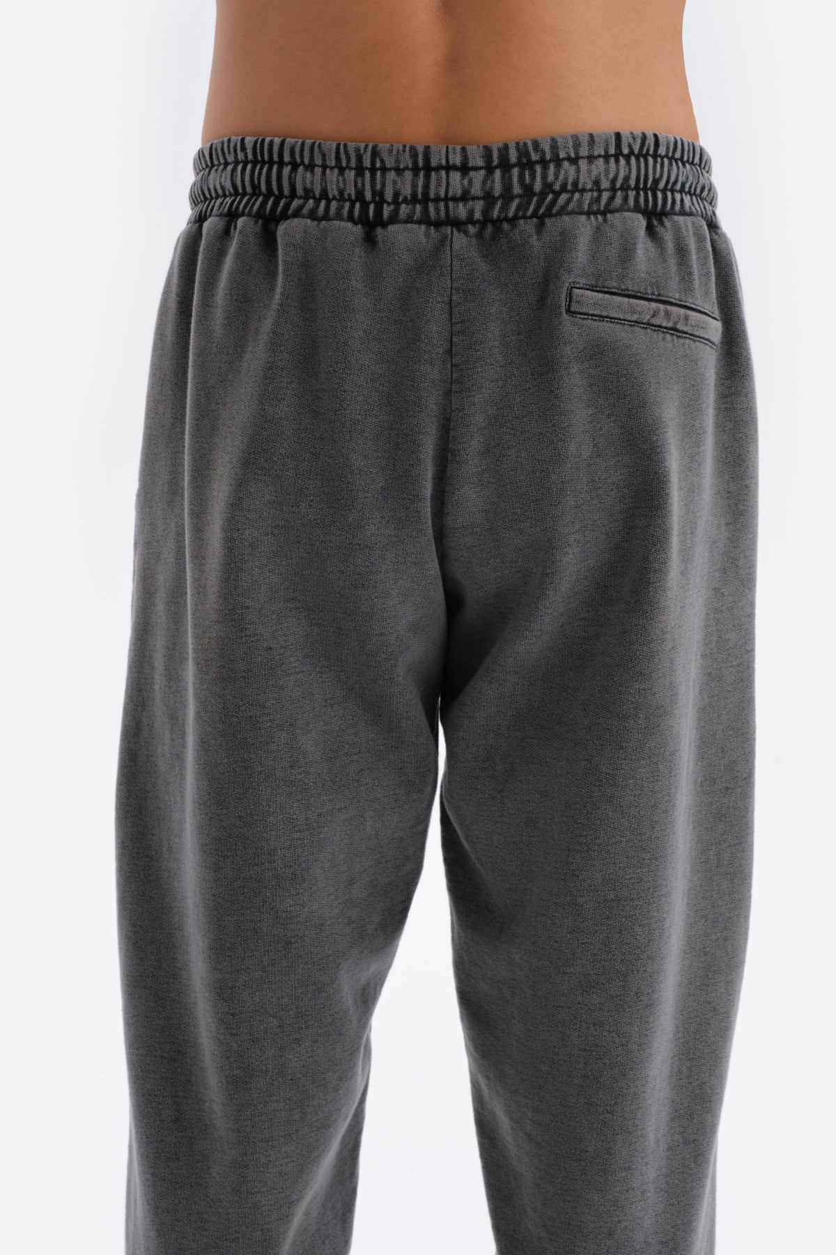 Smoke DOUBLE LEG RIBBED WASHED TRACKSUIT