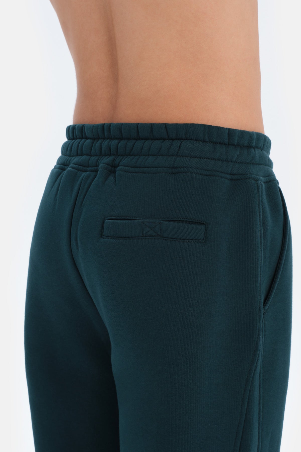 Koyu Yeşil Dagi Active Koyu Yan Detaylı Eşofman Altı