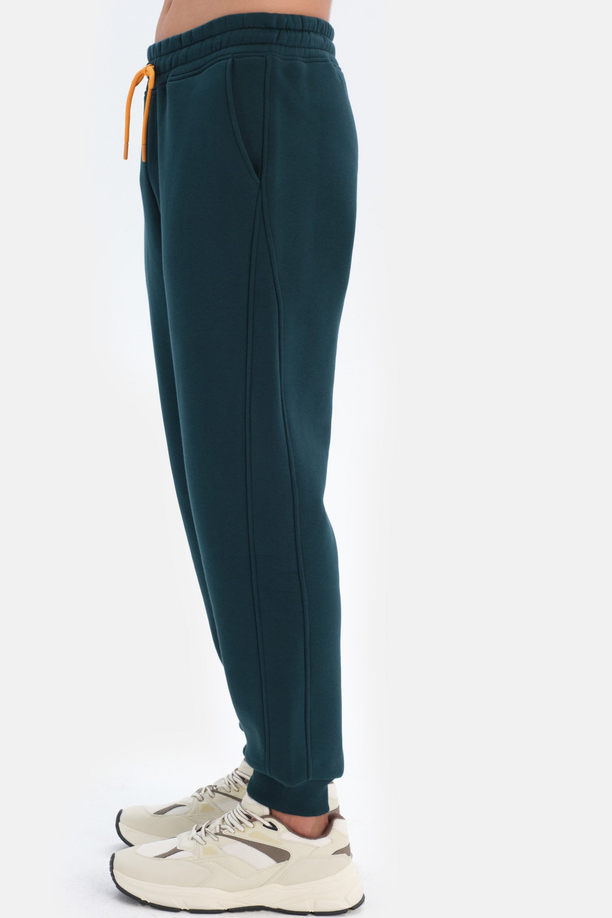 Koyu Yeşil Dagi Active Koyu Yan Detaylı Eşofman Altı