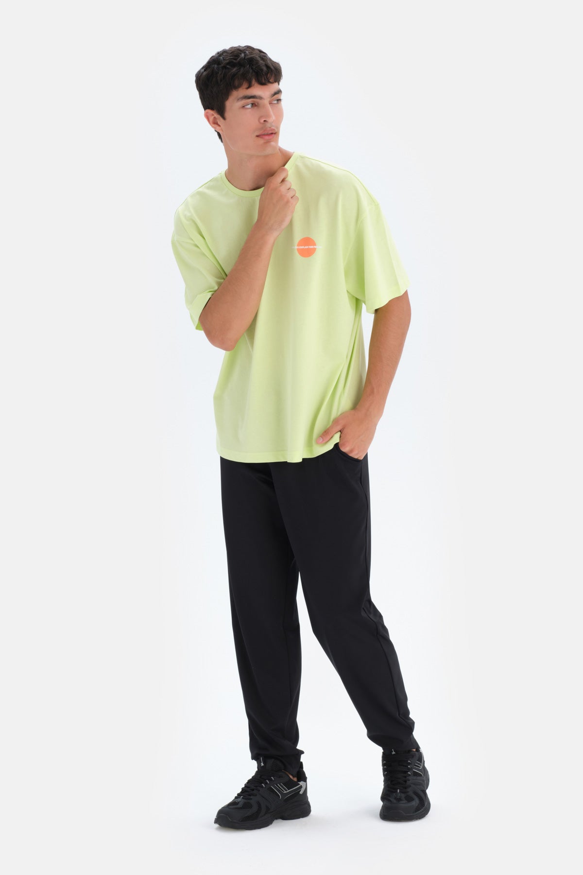 Black TRACKSUIT BOTTOM