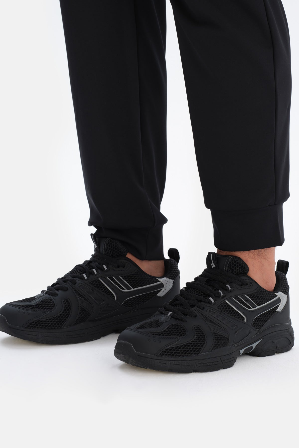 Black TRACKSUIT BOTTOM