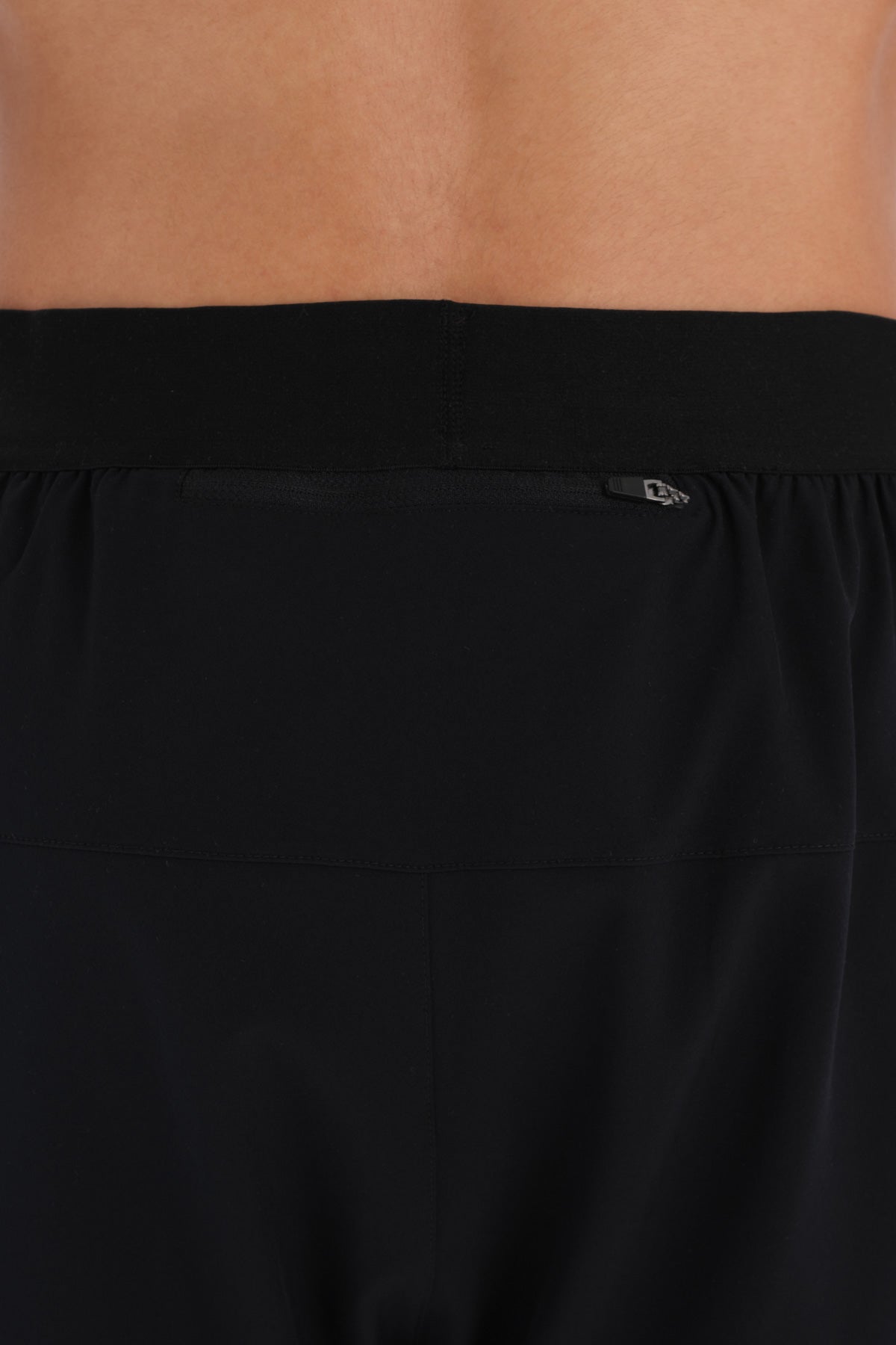 Siyah Dagi Active Taytlı Dokuma Şort