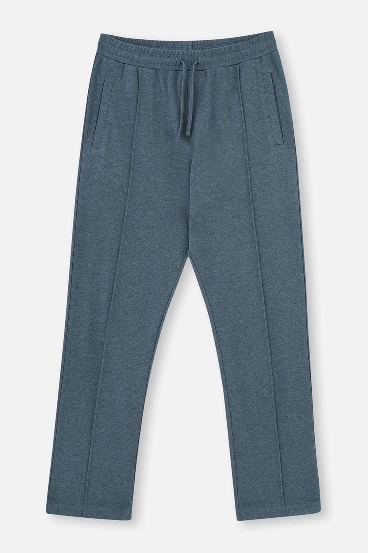 Indigo Nervürlü Boru Paça Everfresh Eşofman Altı