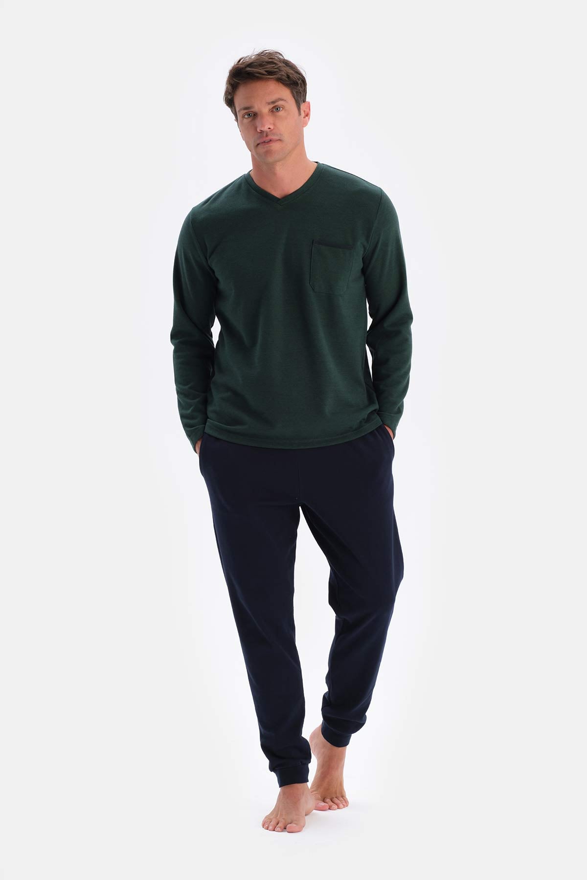 GREEN PYJAMA SET