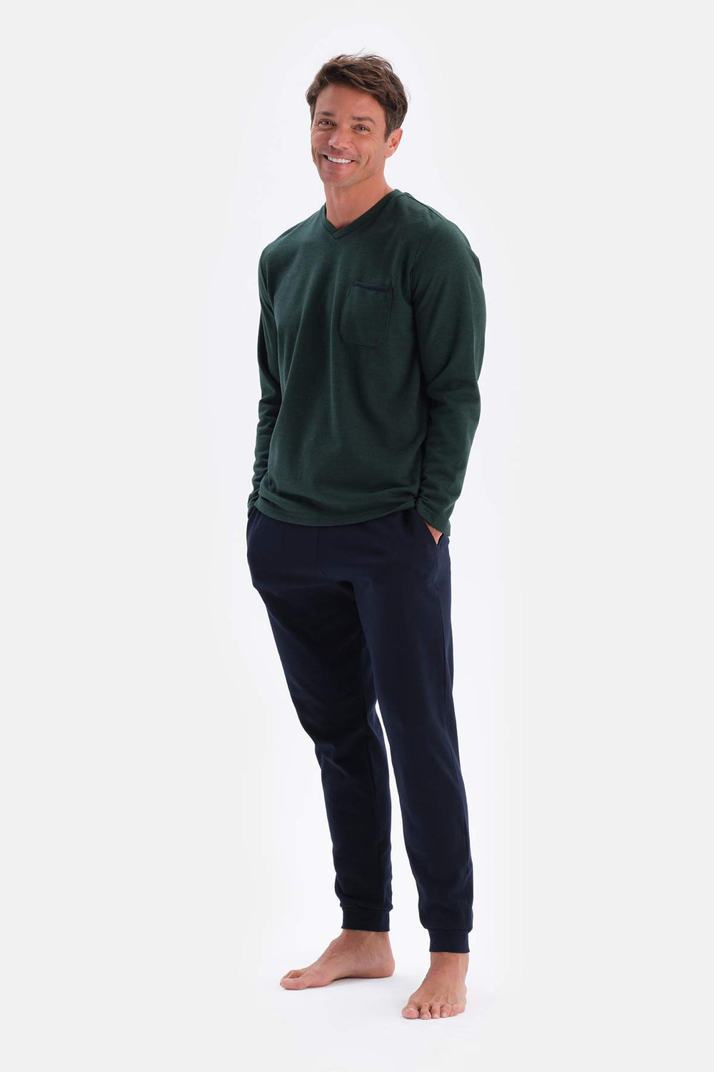 GREEN PYJAMA SET