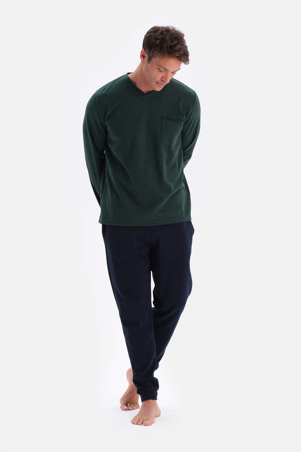 GREEN PYJAMA SET