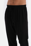 Anthracite HALF-PLOT LONG SLEEVE COTTON MODAL PAJAMAS SUIT