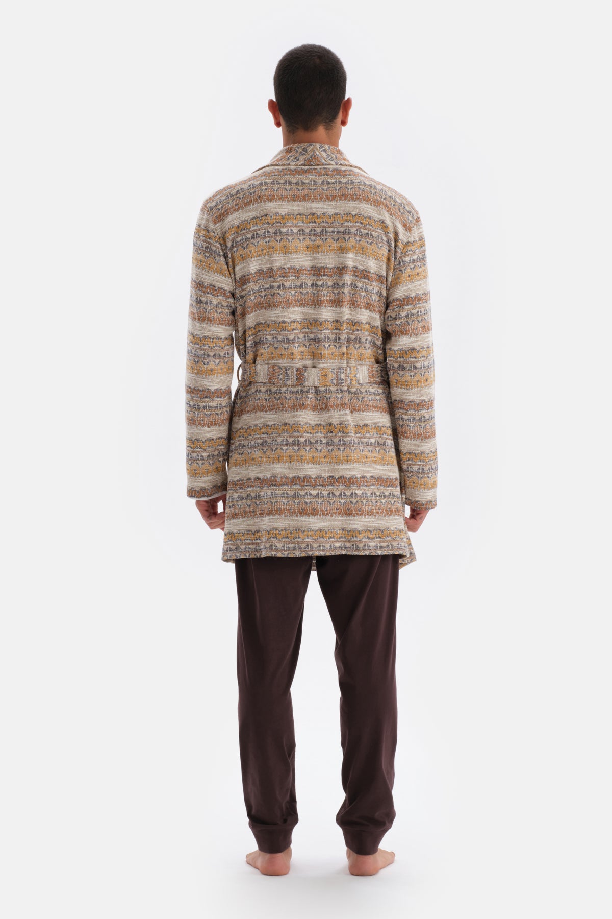 MULTICOLOR JACQUARD ROBE