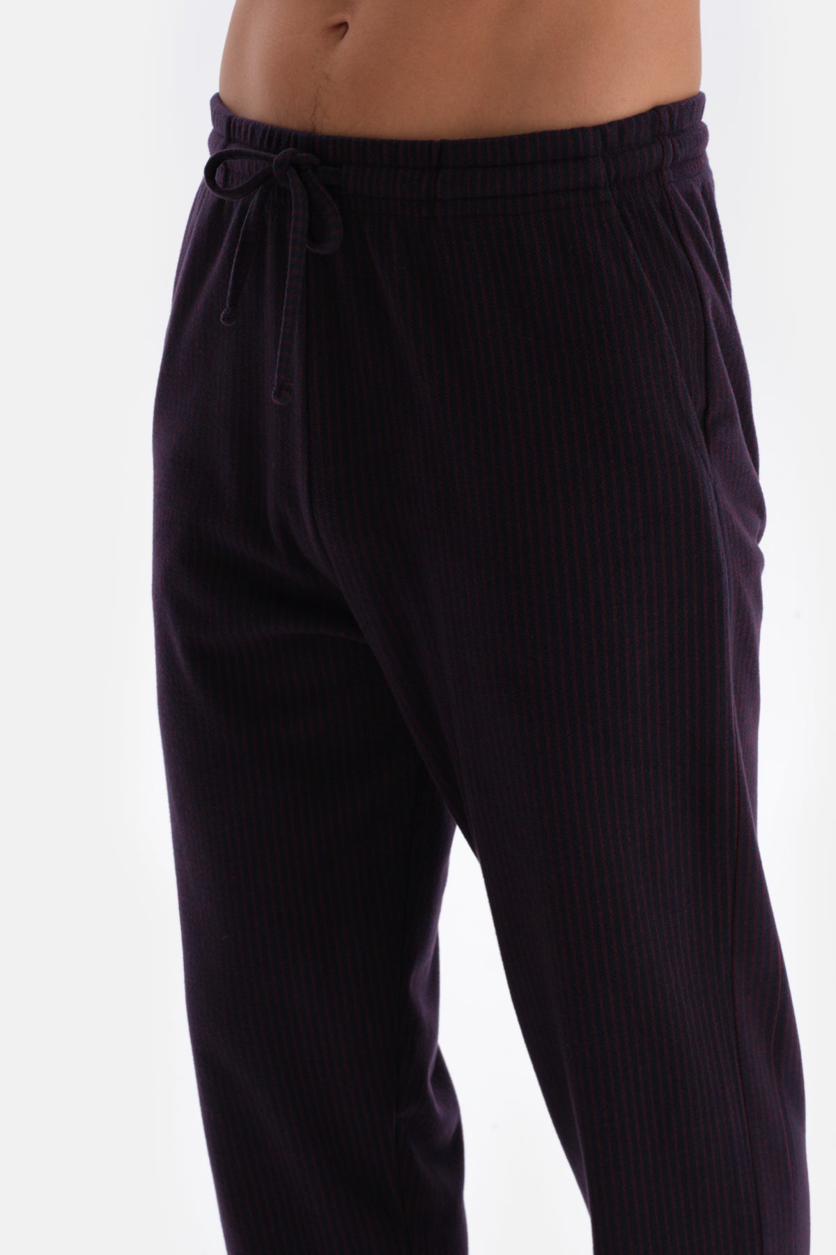 Bordeaux LINED JACQUARD KNITTED SINGLE BOTTOM