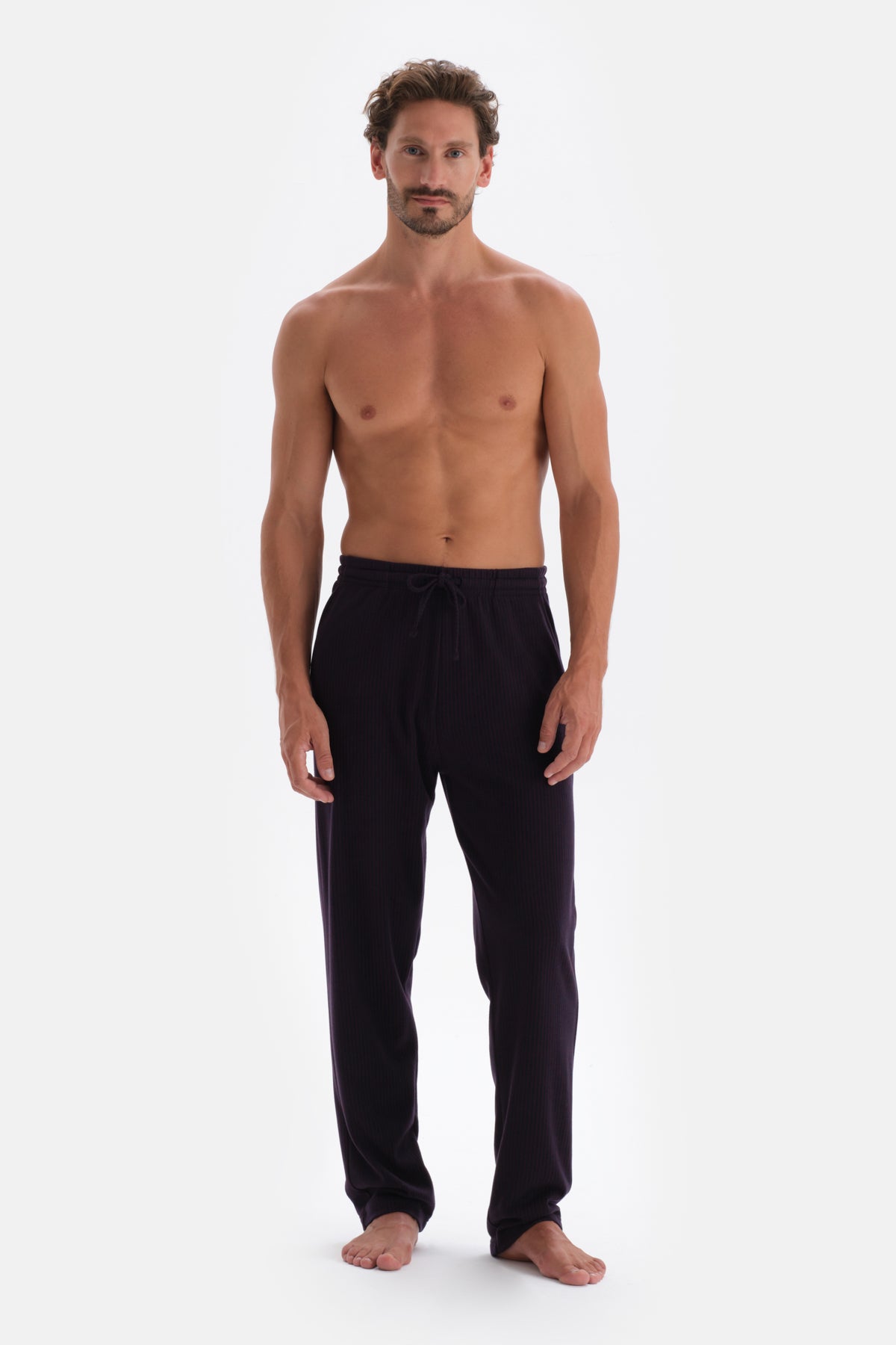 Bordeaux LINED JACQUARD KNITTED SINGLE BOTTOM