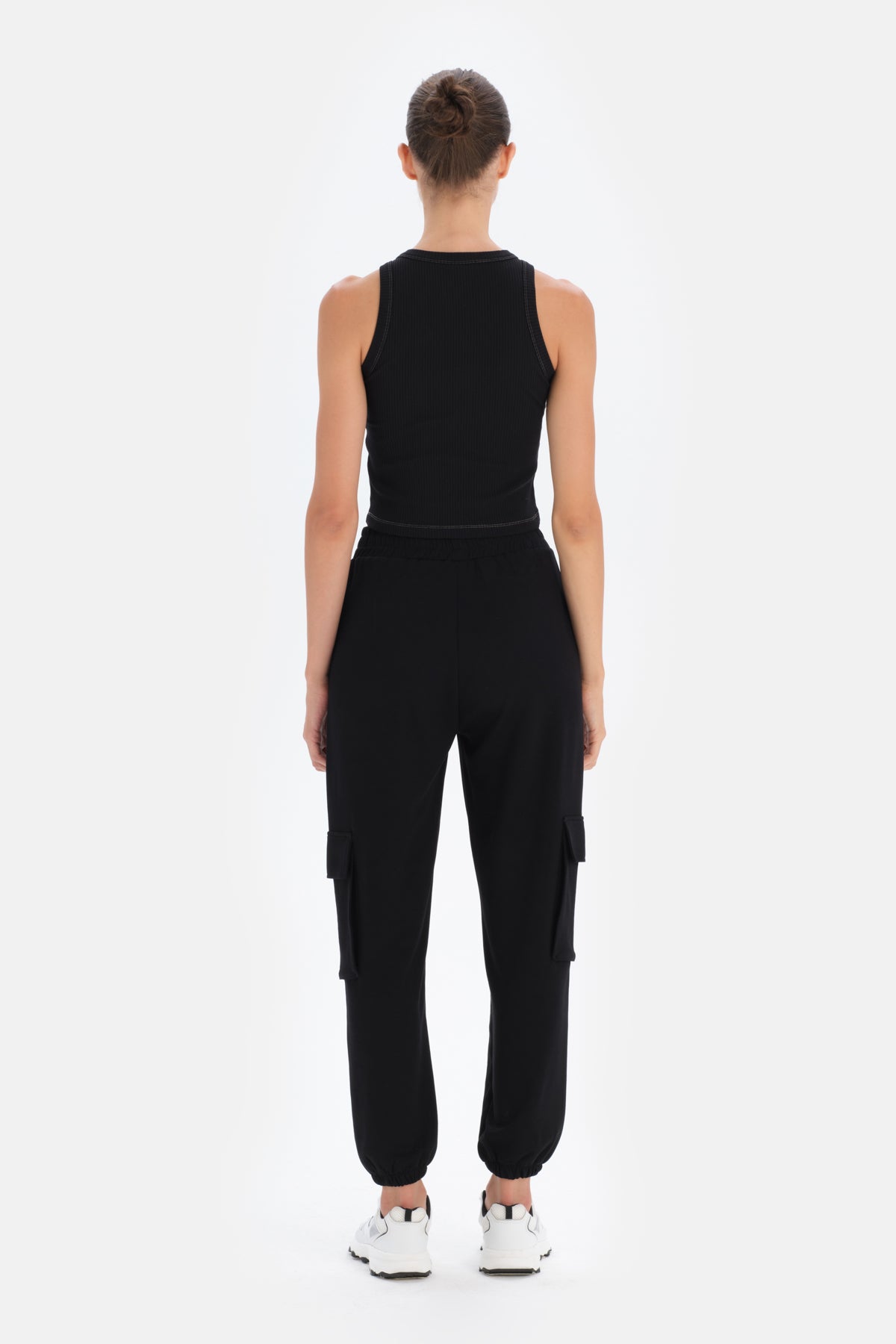 Black TRACKSUIT BOTTOM