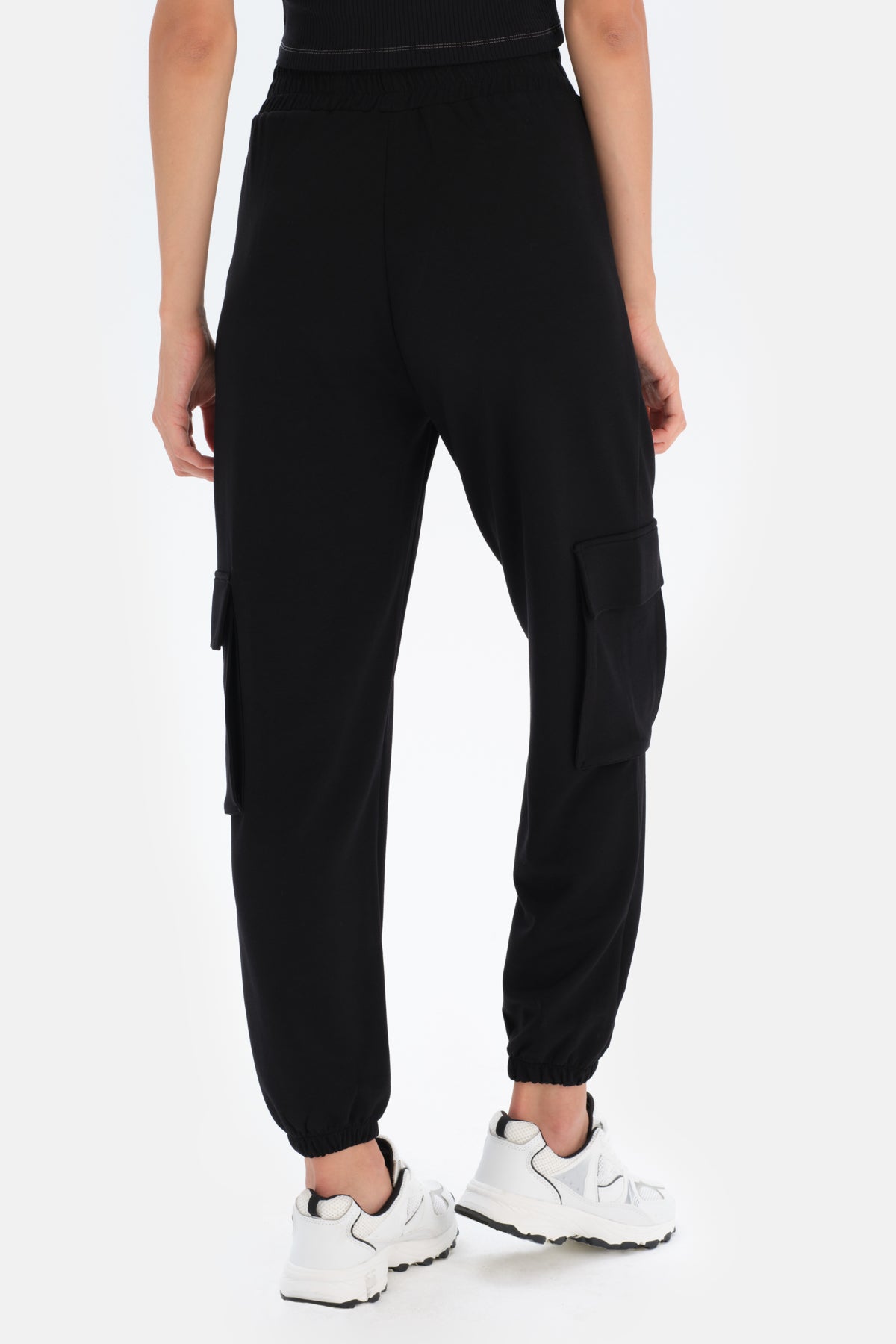 Black TRACKSUIT BOTTOM